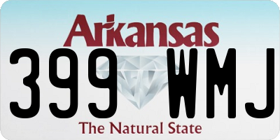 AR license plate 399WMJ