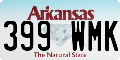 AR license plate 399WMK