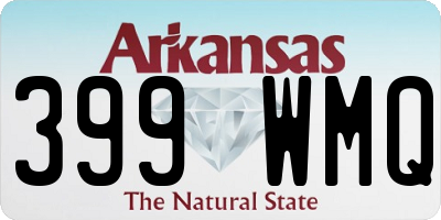AR license plate 399WMQ