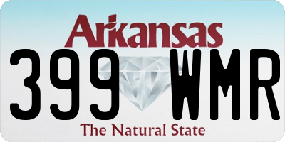 AR license plate 399WMR