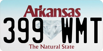 AR license plate 399WMT