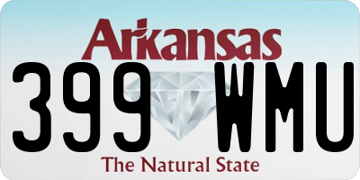 AR license plate 399WMU