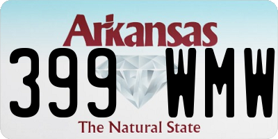 AR license plate 399WMW
