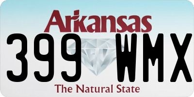 AR license plate 399WMX