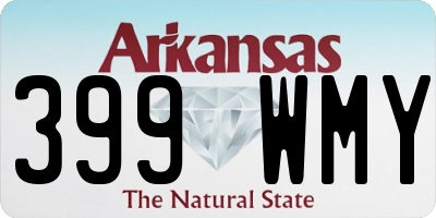 AR license plate 399WMY