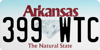 AR license plate 399WTC