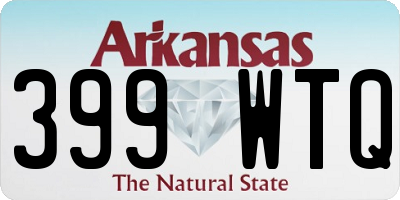 AR license plate 399WTQ