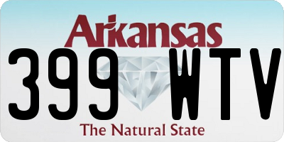 AR license plate 399WTV