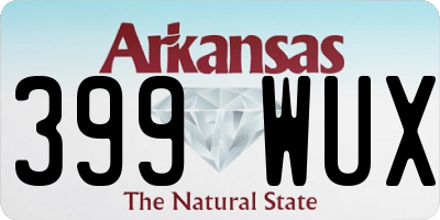 AR license plate 399WUX
