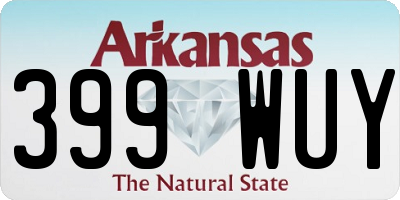 AR license plate 399WUY