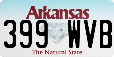 AR license plate 399WVB