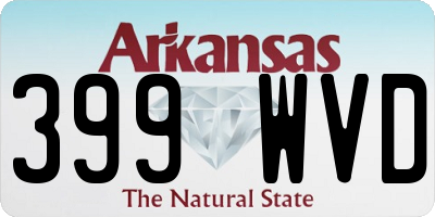 AR license plate 399WVD