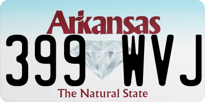 AR license plate 399WVJ