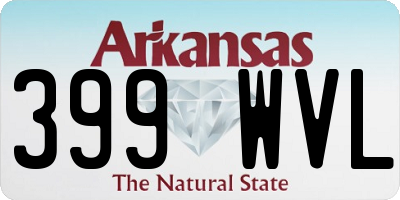 AR license plate 399WVL