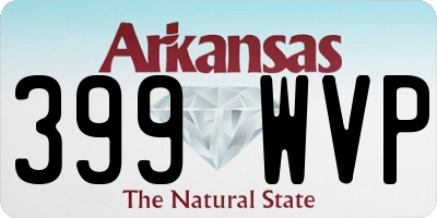 AR license plate 399WVP