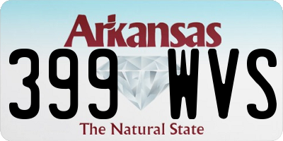 AR license plate 399WVS