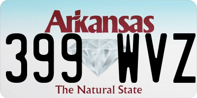 AR license plate 399WVZ