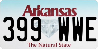 AR license plate 399WWE