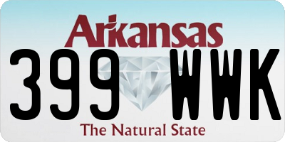 AR license plate 399WWK