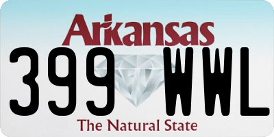 AR license plate 399WWL