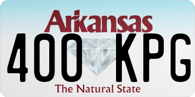 AR license plate 400KPG