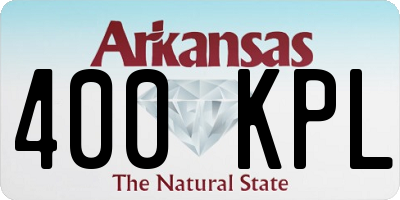 AR license plate 400KPL