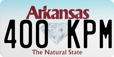 AR license plate 400KPM