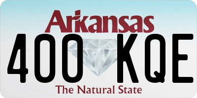 AR license plate 400KQE