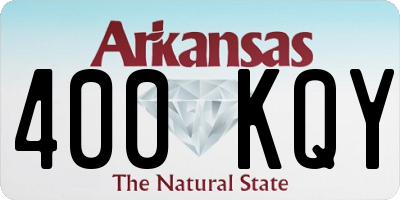 AR license plate 400KQY
