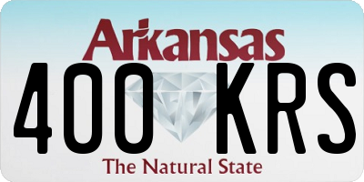 AR license plate 400KRS