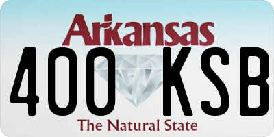 AR license plate 400KSB