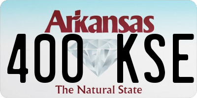 AR license plate 400KSE