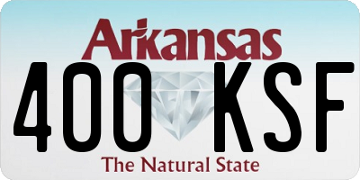 AR license plate 400KSF
