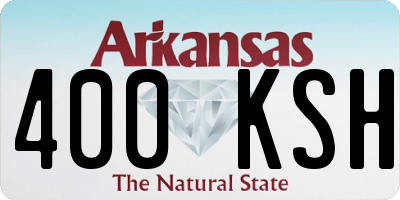 AR license plate 400KSH