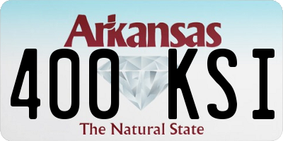 AR license plate 400KSI