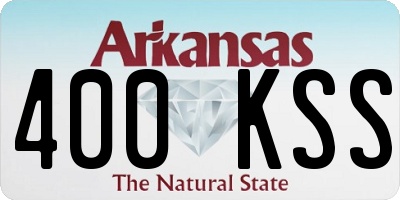 AR license plate 400KSS