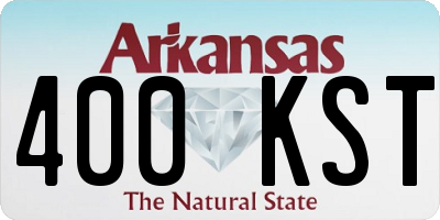 AR license plate 400KST