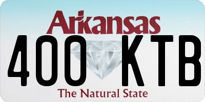 AR license plate 400KTB