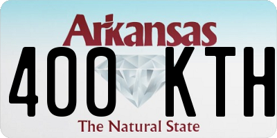 AR license plate 400KTH