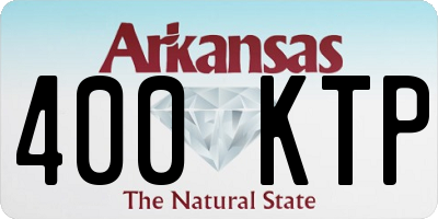 AR license plate 400KTP