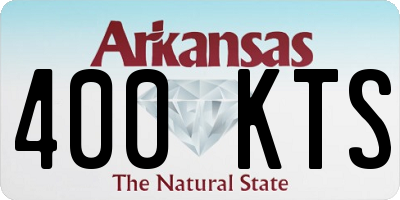 AR license plate 400KTS