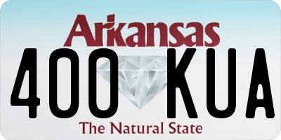 AR license plate 400KUA