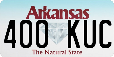 AR license plate 400KUC
