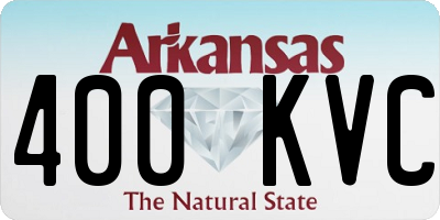 AR license plate 400KVC