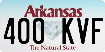 AR license plate 400KVF