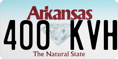 AR license plate 400KVH