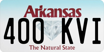 AR license plate 400KVI