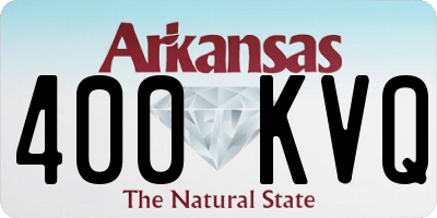 AR license plate 400KVQ