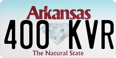 AR license plate 400KVR