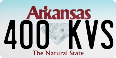 AR license plate 400KVS
